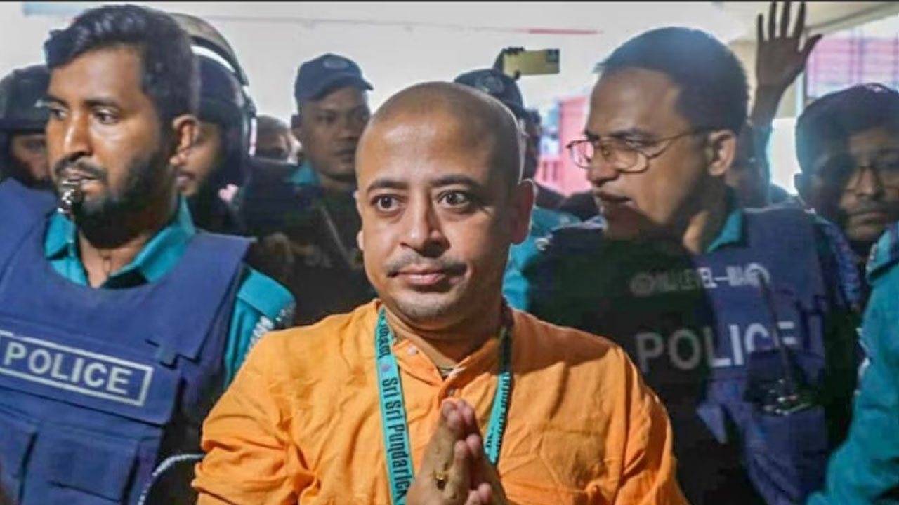 আইনজীবী আলিফ হত্যা মামলায় গ্রেপ্তার দেখানো হলো চিন্ময়কে